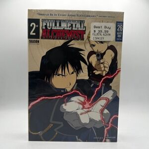 Fullmetal Alchemist Season 2 Collection DVD Box Set Episodes 26-51 Funimation
